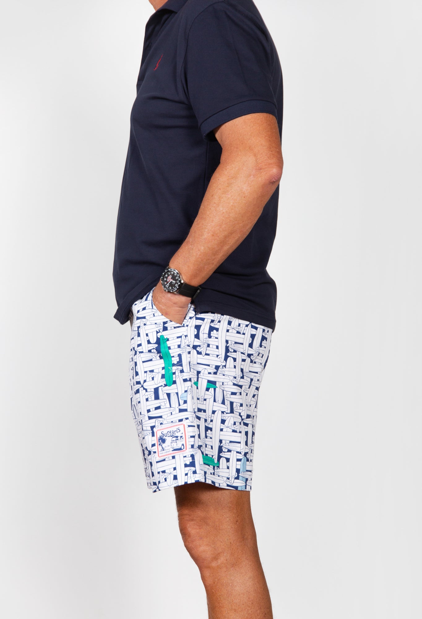 Surfaris Board Quiver Cotton Shorts (Made In Australia)