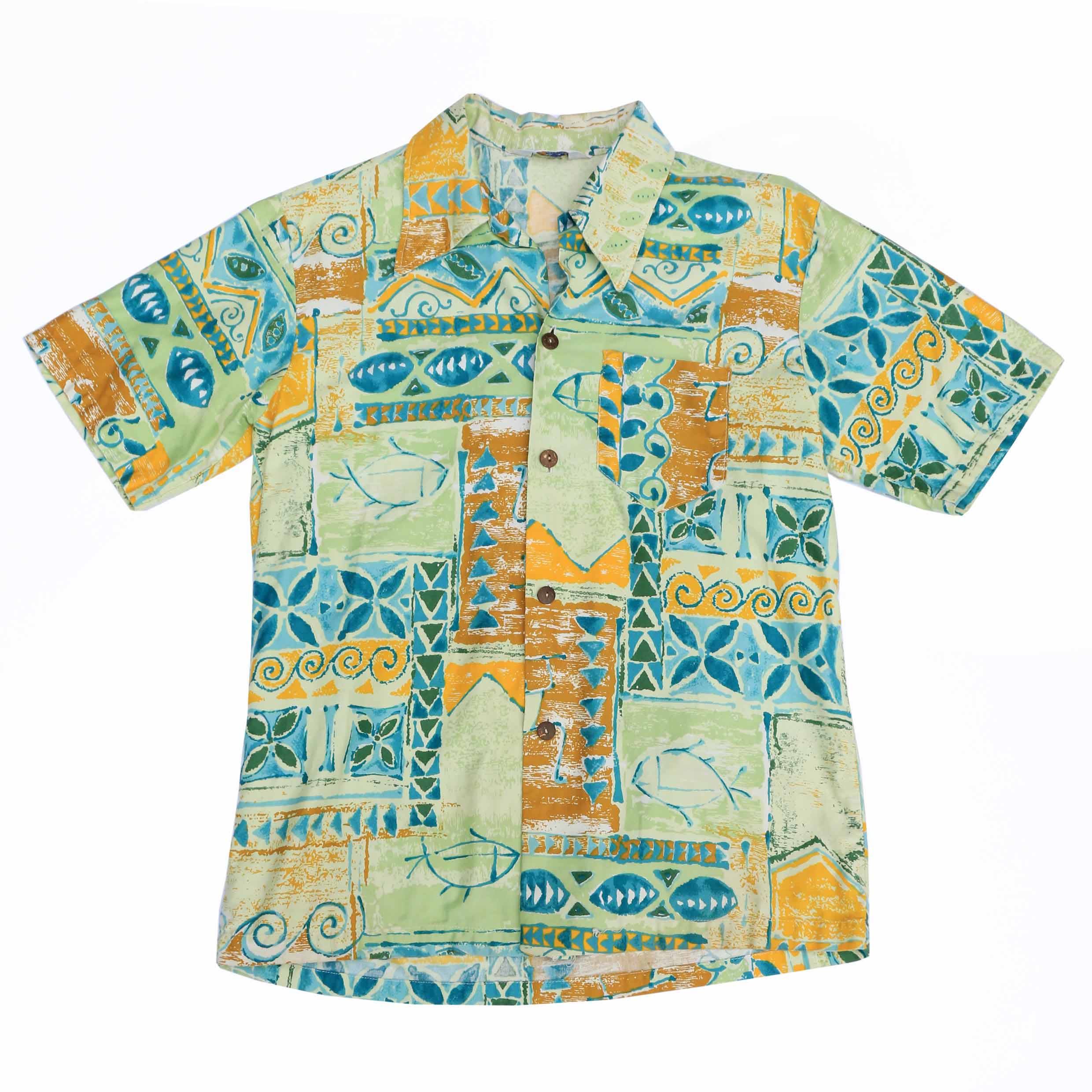 Vintage Hawaiian Duke Kahanamoku Aloha Shirt
